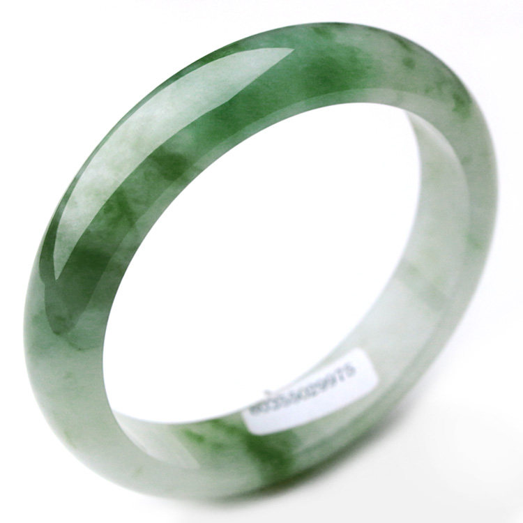 Jade nest natural A goods jade bracelet Ice jade bracelet Violet female jade bracelet bracelet with certificate