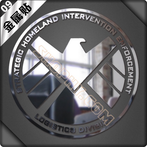 S.H.I.E.L.D. Marvel Avengers Captain America Iron Man Metal Stickers Anime Peripheral Mobile Phone Bicycle 09 S.H.I.E.L.D. Marvel Avengers Captain America Iron Man Metal Stickers Anime Peripheral Mobile Phone Bicycle 09