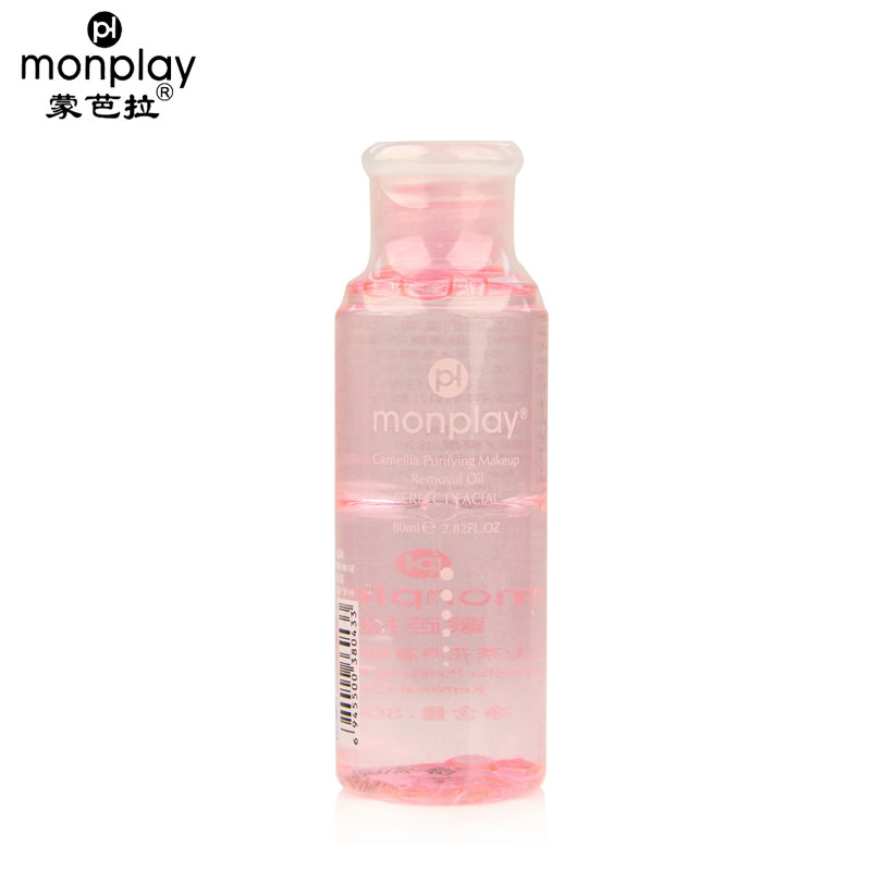 【天猫超市】monplay蒙芭拉 山茶花净澈卸妆油80ml 卸妆 洁面