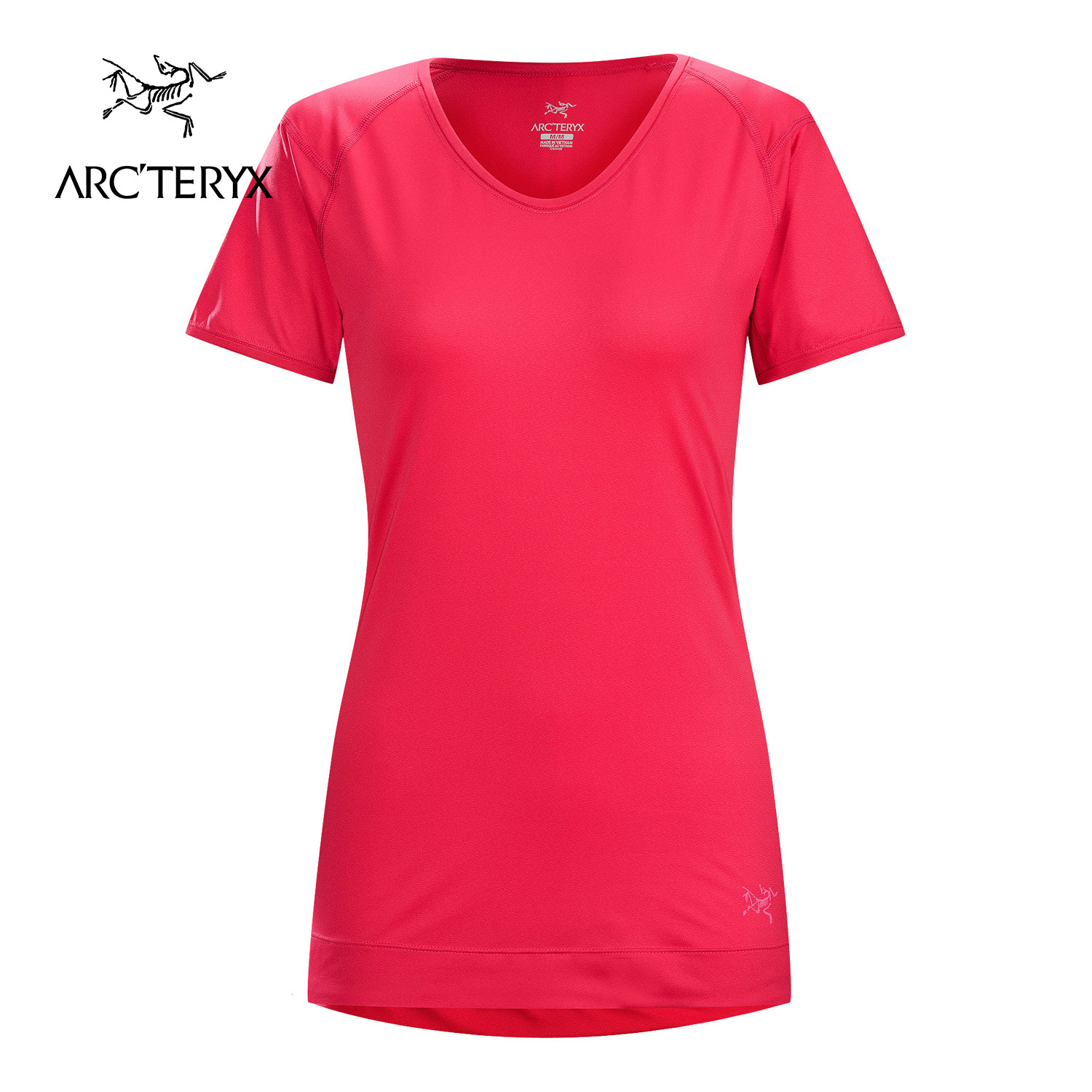 春夏新品 ARCTERYX/始祖鸟 女款速干短袖T恤Mentum Tee SS