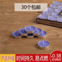 Moxibustion Wax Insulation Candle Romantic Table White Fragrance Smokeless and odorless candle lighting incense candle