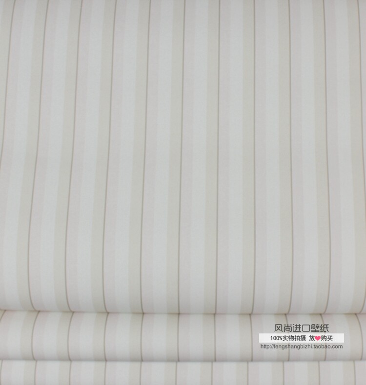 UK imports n high-end series wood fiber striped bedroom full of wallpaper