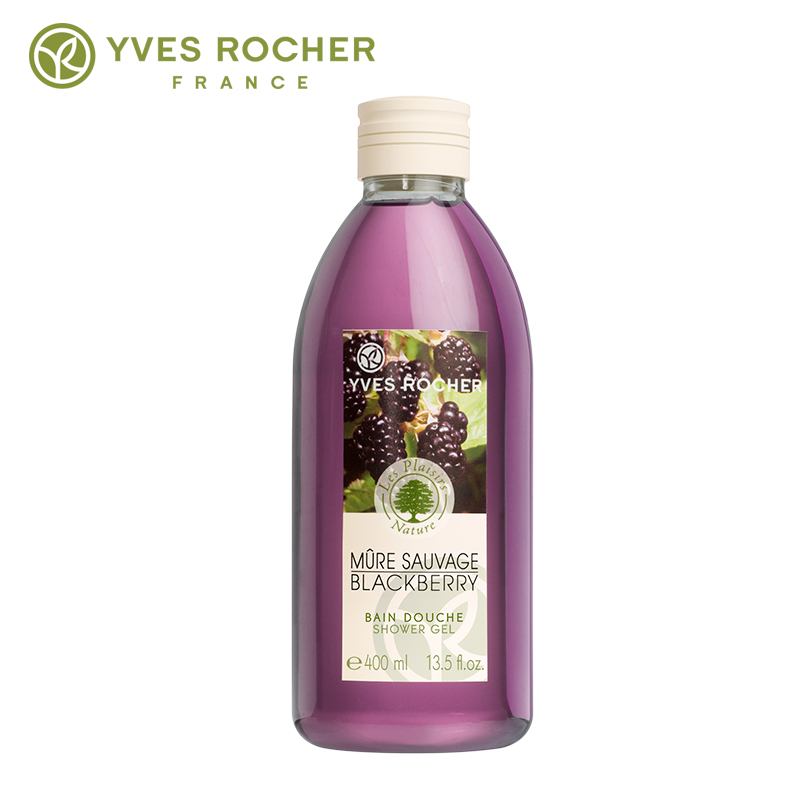 Yves Rocher/伊夫·黎雪黑莓欢沁沐浴露400ml