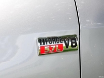 Suitable for Sequoia Tantway modified metal car label IFORCE5 7V8 door body sticker Fender side label