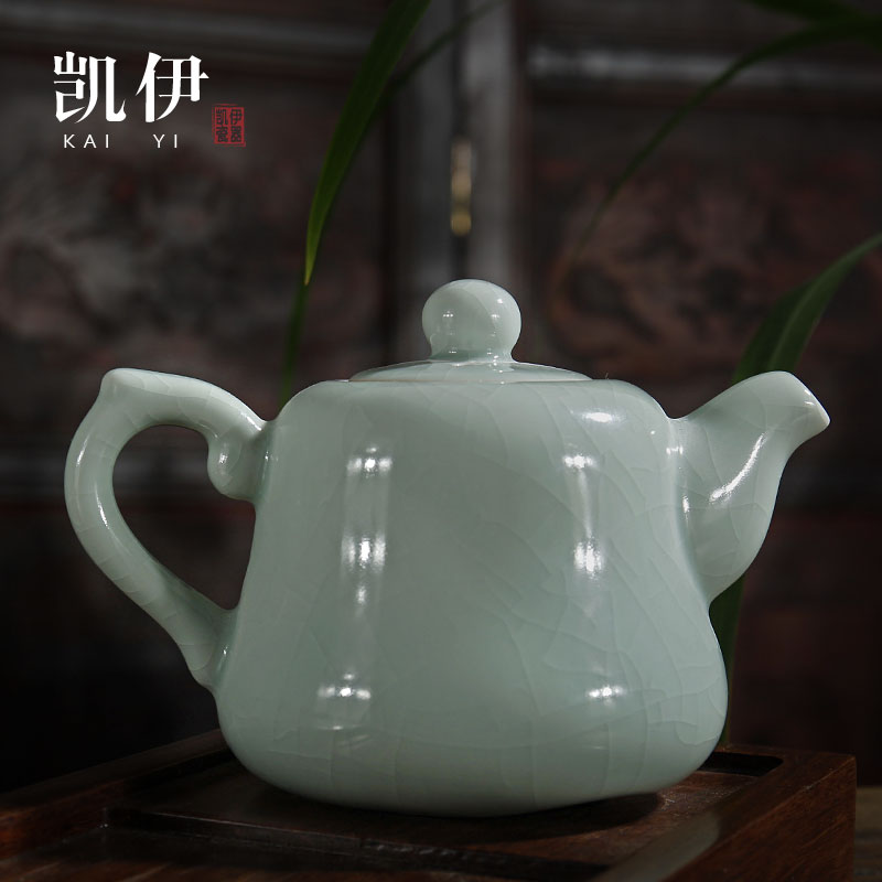 Kate your up ceramic teapot tea set gourd pot pot of single pot, kung fu tea set the home can be a pot of your porcelain