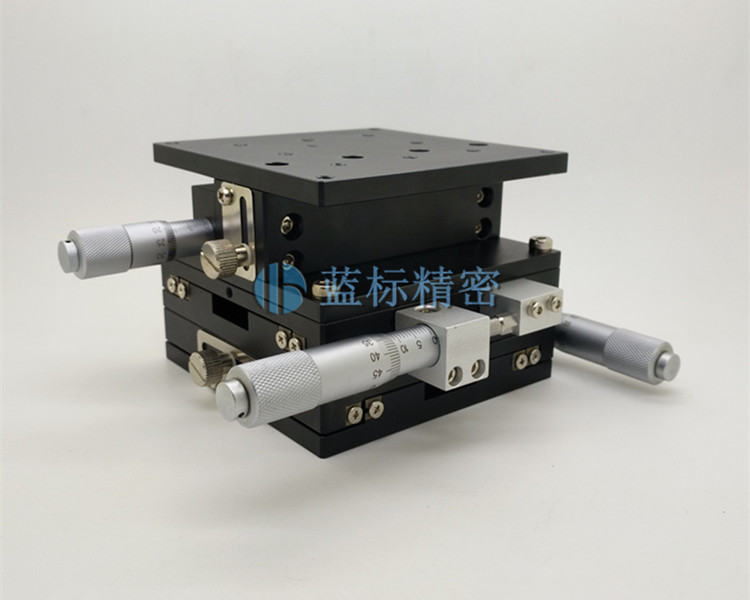 XYZ axis 125 * 125 LD125 manual precision fine tuning platform LD125-LM manual displacement platform