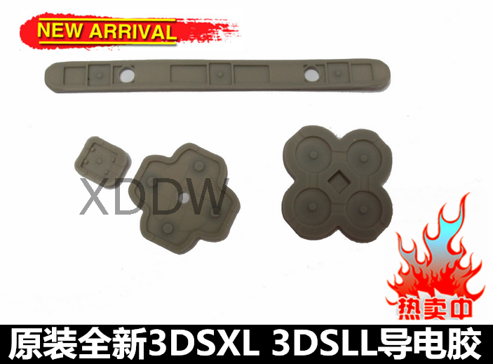 New Original 3DSLL Conductive Adhesive Cross Keys ABXY Keys 3DSXL Key Conductive Adhesive Repair Accessories