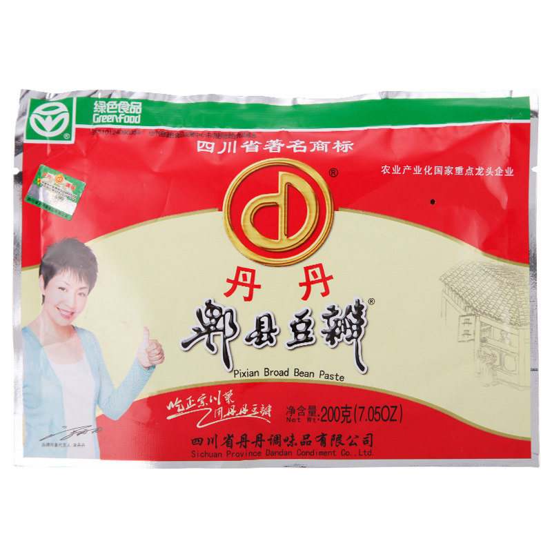 【天猫超市】丹丹 郫县豆瓣酱 200g/袋 四川成都特产酱香浓郁