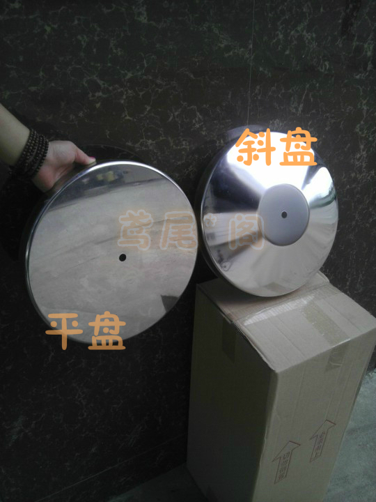 Stainless steel railing base one meter line chassis Fence chassis High-grade isolation belt chassis Thick flat disc swash plate