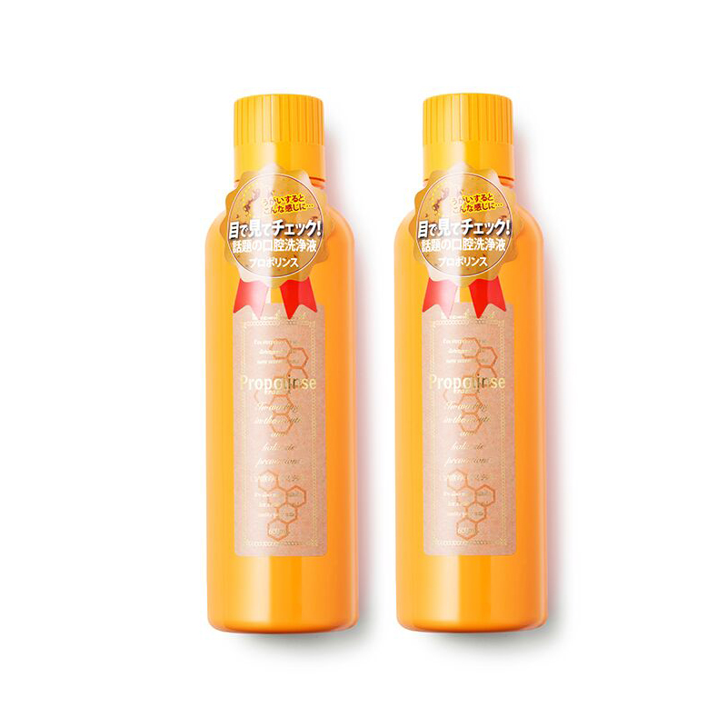 日本Propolinse比那氏蜂胶茶复合漱口水 600ml  *2瓶