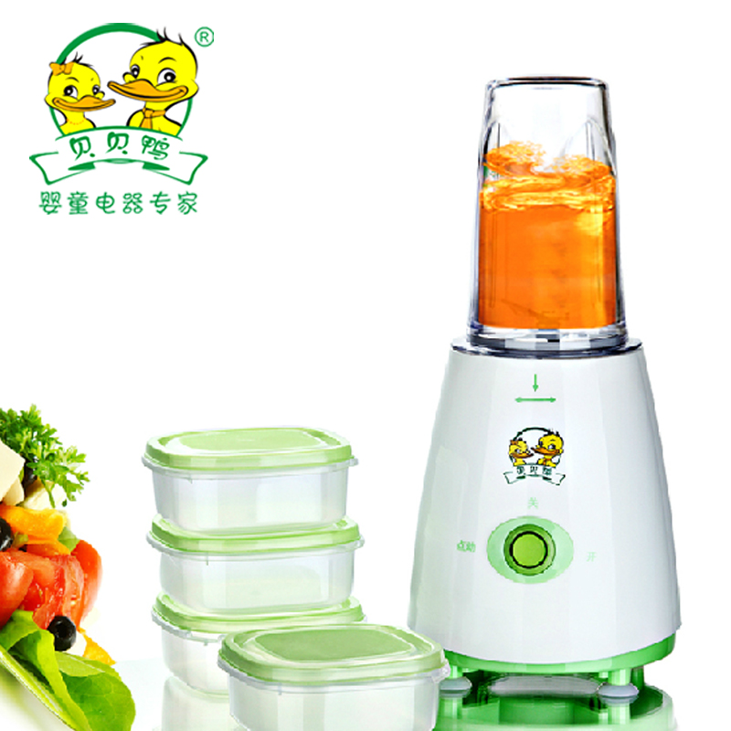 贝贝鸭宝宝辅食料理机 婴儿食物调理机果泥机研磨器SY-A11D