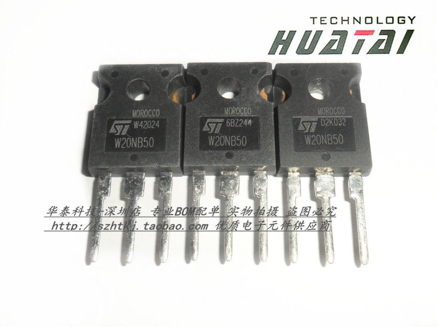 Spot ST Field Effect High Power N channel STW20NB50 20A500V 20A500V TO-247 TO-247 odes