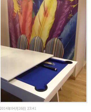 Solid wood customers to draw samples to design multi-function billiard table table table