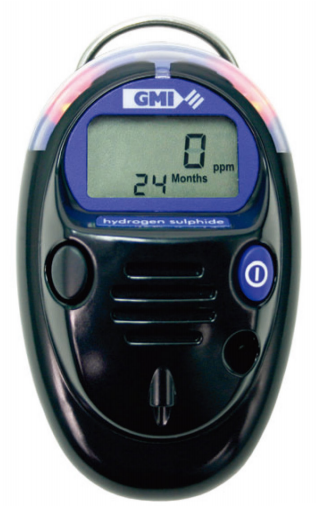 British GMI single gas detector PS 1 oxygen hydrogen monoxide sulfur dioxide alarm