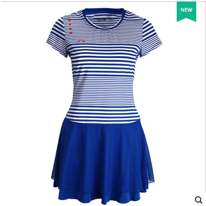 15 new products Lining Li Ning badminton clothing competition women's Sudirman Cup national team dress short-sleeved K052
