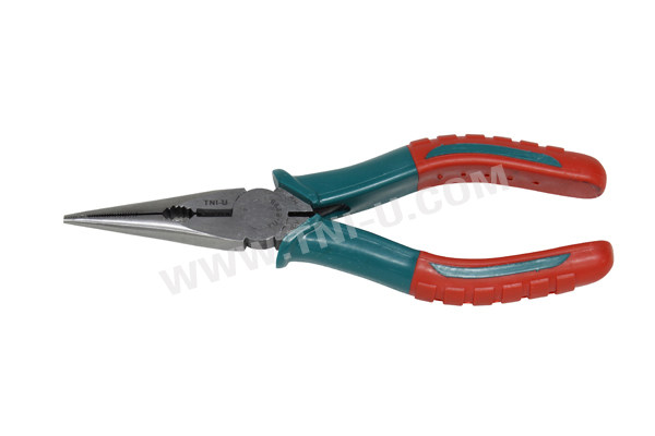 Deliyou TNI-U high-grade chrome vanadium steel Japanese-style needle-nose pliers multi-use pointed-nosed pliers fishing pliers 6 inches