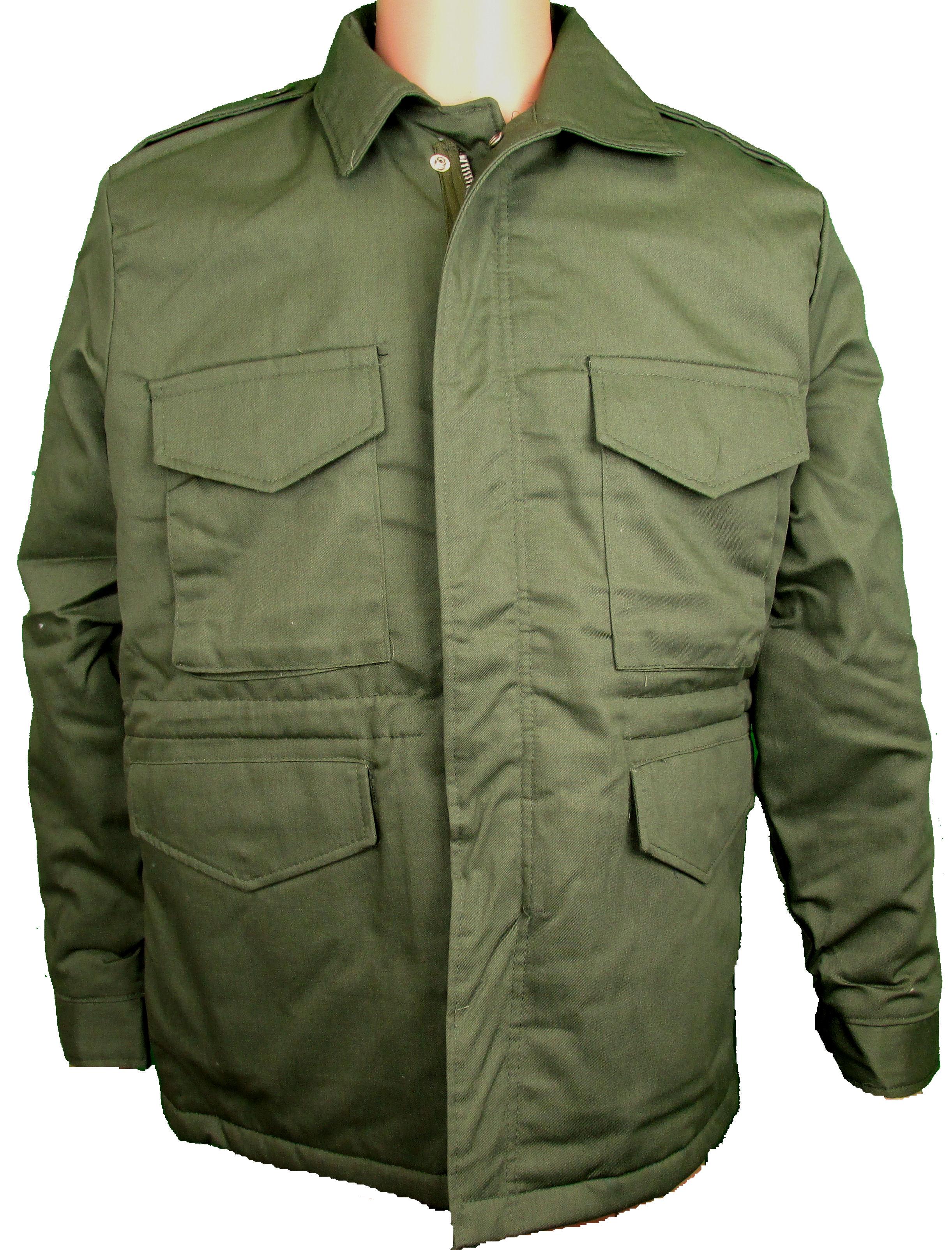American made WPL10881 new Meijun M52 windbreaker thick fabric with inner bile olive green aluminum zipper