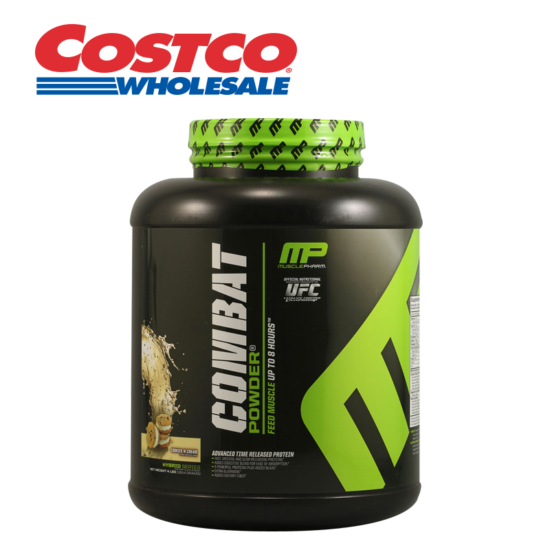 MUSCLE PHARM COMBAT乳清蛋白营养补充粉 巧克力饼干口味 5磅
