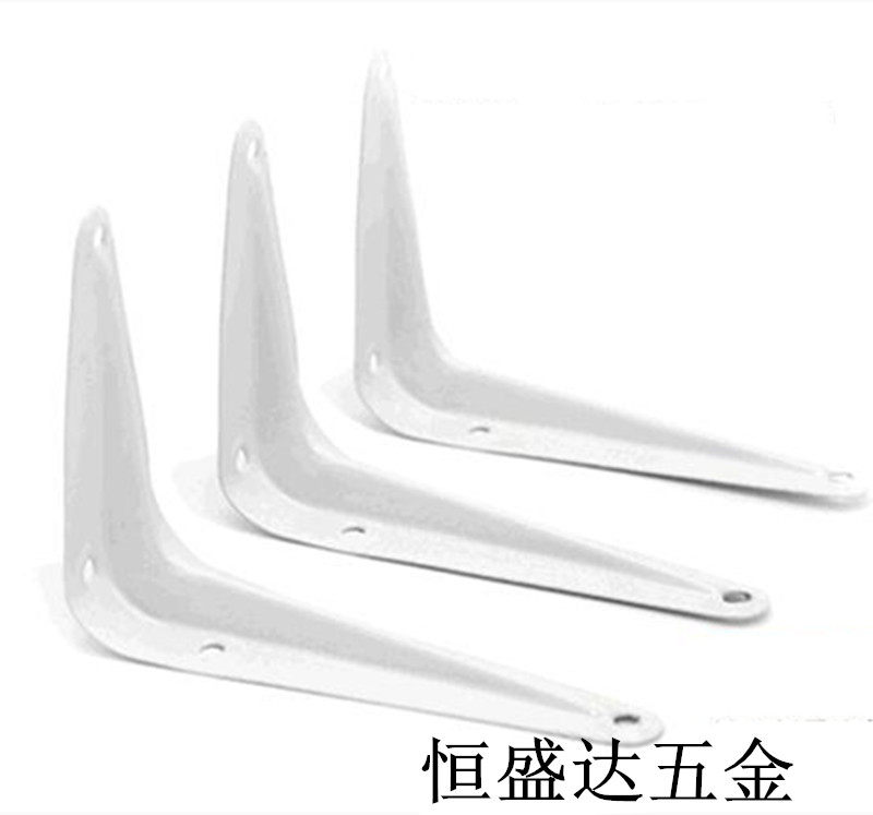 Triangle bracket Bookshelf bracket Nine-ratio frame storage bracket Partition bracket Glass support 100*125mm