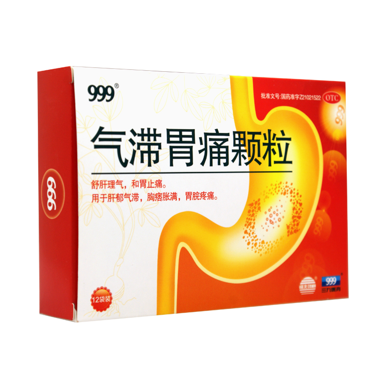 气滞胃痛颗粒 5g*12袋 肝郁气滞，胸痞胀满，胃脘疼痛