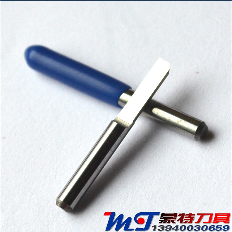 Fine grinding 3 175mm single-edged column knife acrylic straight knife two-color plate advertising computer engraving machine knife 10 pieces