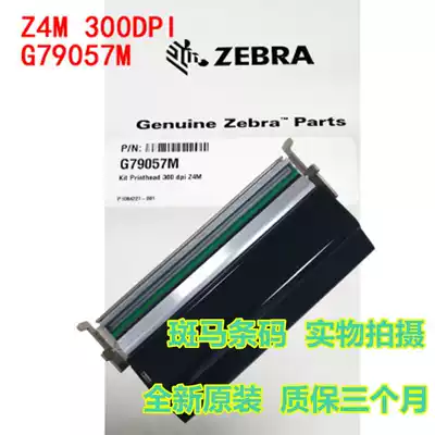 Zebrae Zebra Nozzle Z4M 300dpi Point G79057M Barcode Printing Machine Nozzle Original