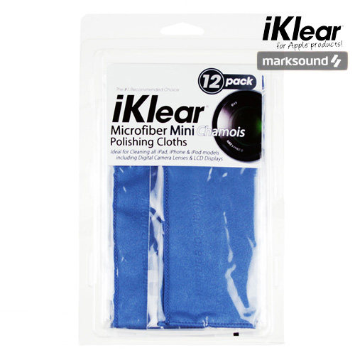 iKlear IK-12MINI travel fit ultra-fine deer bib watches mobile phone camera lens wiping cloth