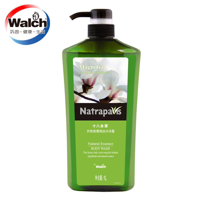 【天猫超市】Walch/威露士十八本草洋甘菊与白玉兰精油沐浴露1L