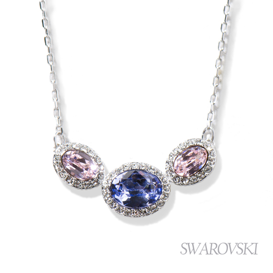 【SWAROVSKI】施华洛世奇 Christie Frontal Oval 项链