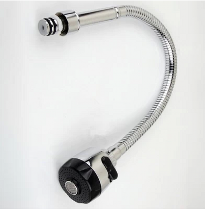 Tap water outlet can be arbitrarily bent to steering universal pipe with switch water outlet kitchen tap accessories