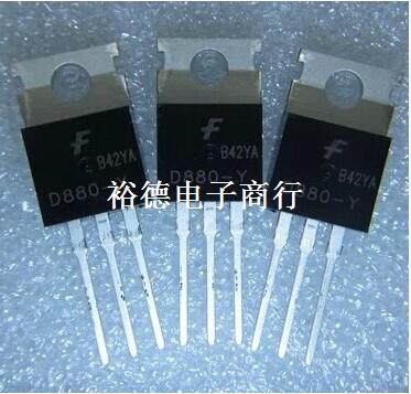 三极管 D880 KSD880Y TO-220 NPN功率晶体管3A 60V (10只)