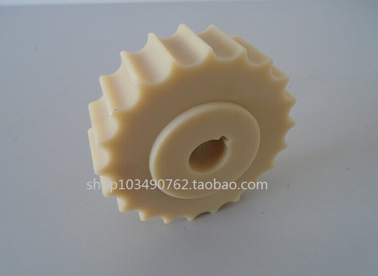 812 stainless steel chain plate with machined sprocket nylon active wheel driven wheel 17 19 21 21 25 teeth