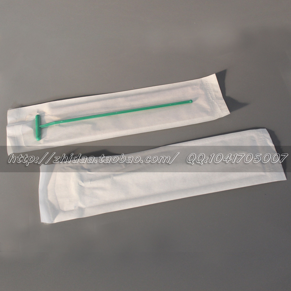 无菌 细胞推刮器 独立灭菌包装 塑料涂布棒 T型