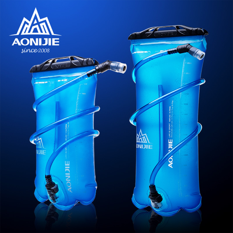 AONIJIE water bag 1 5 liters 2 liters 3 liters sports outdoor running cross country riding Mountaineering