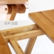 Bàn tre tre bàn gấp bàn ăn đơn giản bàn gấp bàn ăn gấp bàn căn hộ nhỏ di động - Bàn Bàn