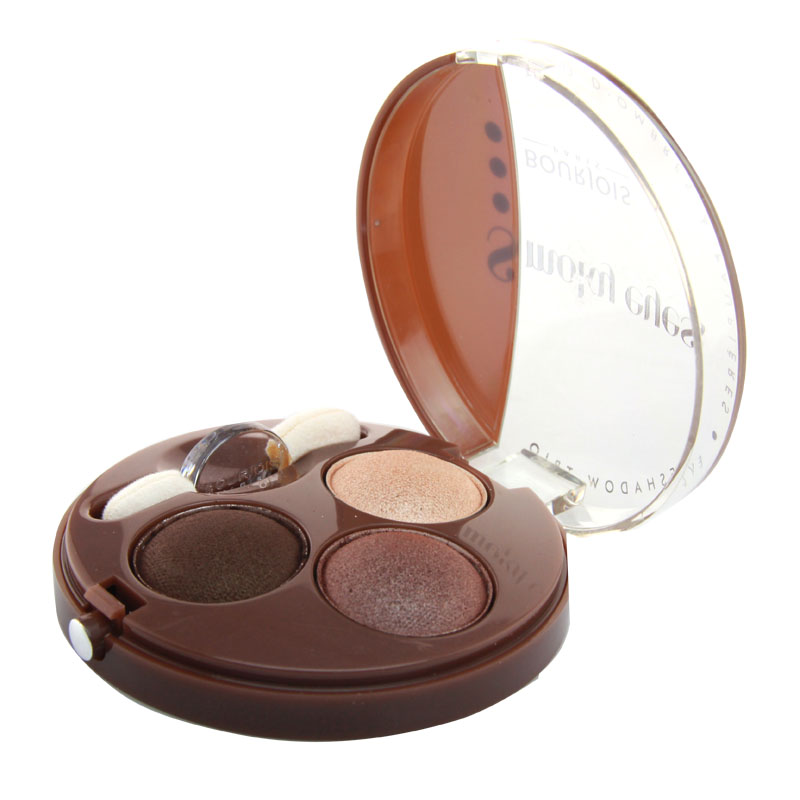Bourjois/妙巴黎 三重奏眼影 大地色珠光裸妆三色烟熏妆 多色可选