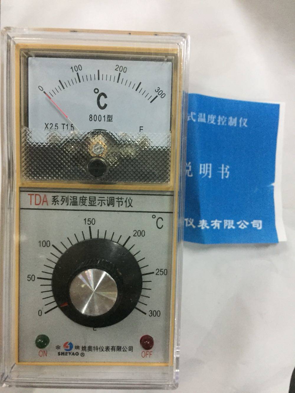 Yu Yao Leqing City Otter meter TDA-8001 8002 E-300 degree finger-type temperature-controlled instrument series K E type