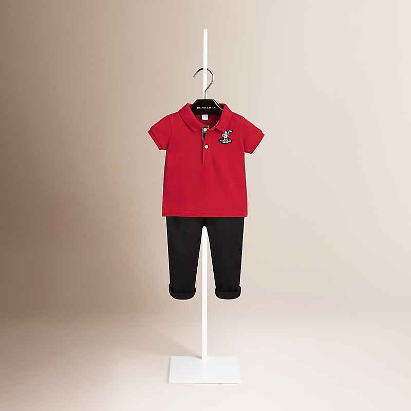 Burberry博柏利 Burberry 宝宝骑士 Polo 衫 39460941
