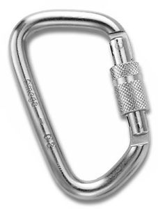 U.S.-produced military version Omega Pacific Modified D buckle rappel speed drop hanging buckle steel lock