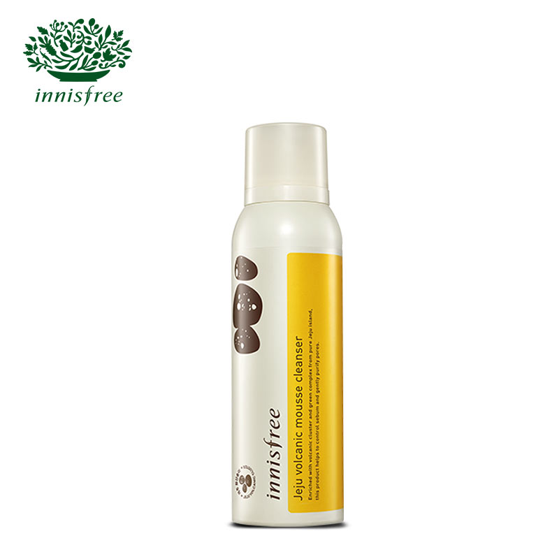 innisfree/悦诗风吟济州岛火山岩泥毛孔清洁洁面慕斯150ml
