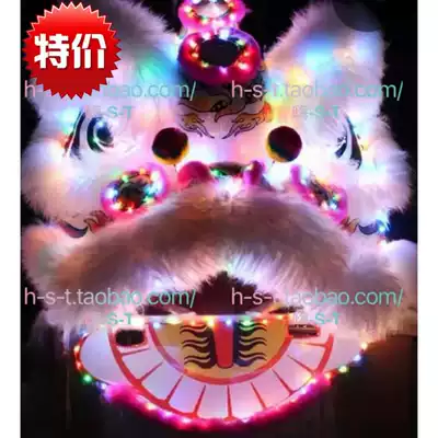 Luminous led Lion bar atmosphere props glowing lion head wine props LED long dragon out wine glowing suit