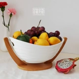 跃隆 Творческая керамическая корзина для фруктов дома гостиная закуски фрукты просто