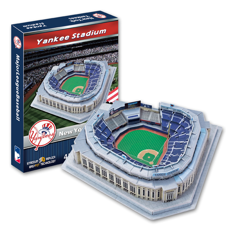 3D puzzle model of MLB New York Yankees home to the New Yankees