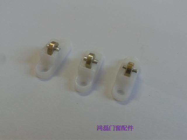 Sliding roller for plastic and steel screen window