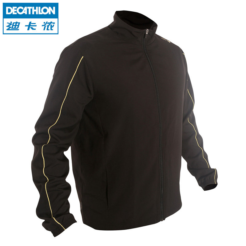 迪卡侬 男士运动外套 早春保暖防风网球羽毛球运动夹克ARTENGO