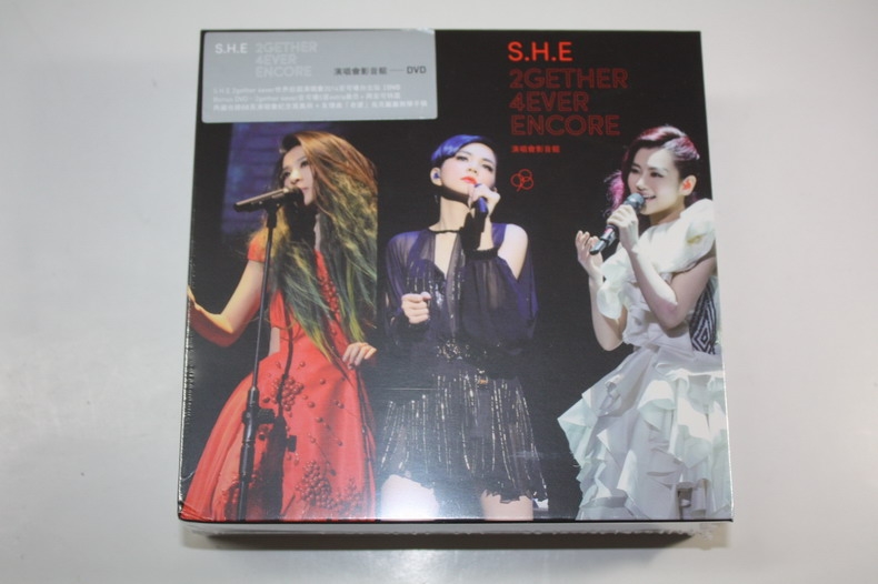 (Booking) S HE 2gether 4ever An Concert Video Gallery (DVD releases circulation version)
