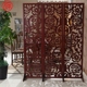 Vách ngăn thời trang phòng khách hiện đại phong cách Trung Quốc đơn giản gấp màn hình phòng ngủ retro di chuyển hai mặt gỗ rắn đẹp - Màn hình / Cửa sổ mẫu vách ngăn phòng khách và bếp bằng gỗ Màn hình / Cửa sổ
