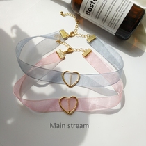 Japan and South Korea Harajuku Wind Little Fairy Soft Girl Love Collar Personality Joker Student Necklace Accessories Clavicle Necklace