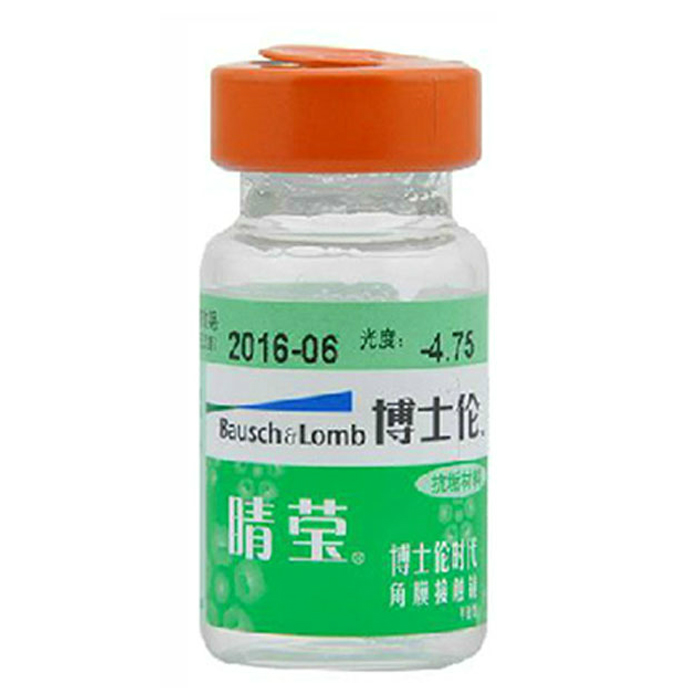 【买2赠二】博士伦隐形眼镜 近视隐形眼镜 睛莹时代年抛1片装TF