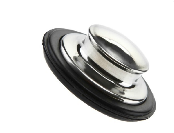 The Gladget Gladore food waste disposal stainless steel cover